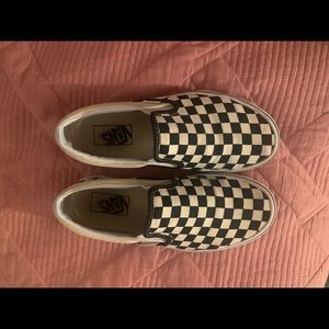 Checkered Vans